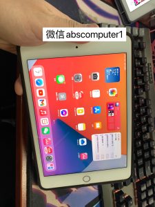 iPad mini 5th-gen Wi-Fi rose gold 64gb with case protector