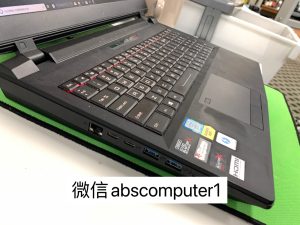 hassee zx8 15in laptop(i7-8700k/16g/gtx 1070/256gssd/1t hdd) battery dead