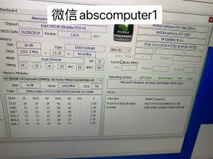 Alienware 17 R4 i7-7700hq/16gram/gtx 1060/256g ssd/1t hdd)