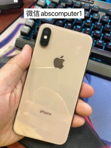 iPhone XS 256g gold battery health 78%