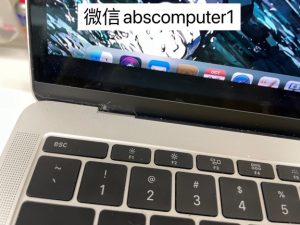 2017 MacBook Pro 13in two thunderbolt (i5 2.3g/8gram/128g) screen bottom can’t display properly